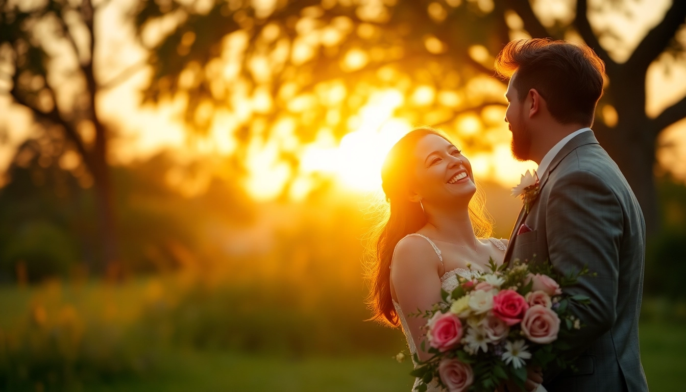 Professional wedding photographer capturing natural eskuvo fotozas moments of a couple during